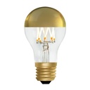 GLS A60 Gold Mirrored 6W 2200K E27 Light Bulb