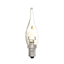 French Candle C22 Clear 2W 2700K E10 Light Bulb