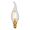 Flame Tip Candle C35 Clear 4W 2200K Light Bulb