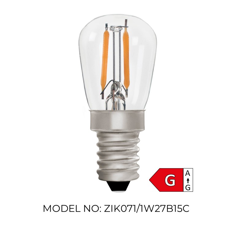 Pygmy ST26 Clear 1W 2700K Light Bulb