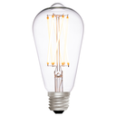 Squirrel Cage ST64 Clear 6W 2700K E27 Light Bulb