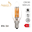 Candle C35 Clear 6W 2700K E14 Light Bulb