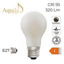 A60 GLS Porcelain Dim-to-Warm Decorative LED Filament Bulb 6W 2000K-2800K E27