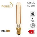 Tube T20 115mm Amber 2.5W 2200K E14 Light Bulb