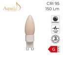 G9 Frosted 3W 2200K Light Bulb