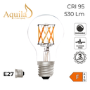 GLS A60 Dim-to-Warm Clear 6W 2000K - 2800K E27 Light Bulb
