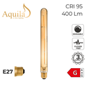 Tube T30 290mm Amber 6W 2000K E27 Light Bulb