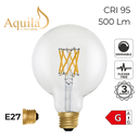 G95 Globe Clear Vintage Warm Decorative LED Filament Bulb 6W 2200K E27