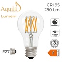 GLS A60 Clear 8W 2700K E27 Lumen+ Light Bulb
